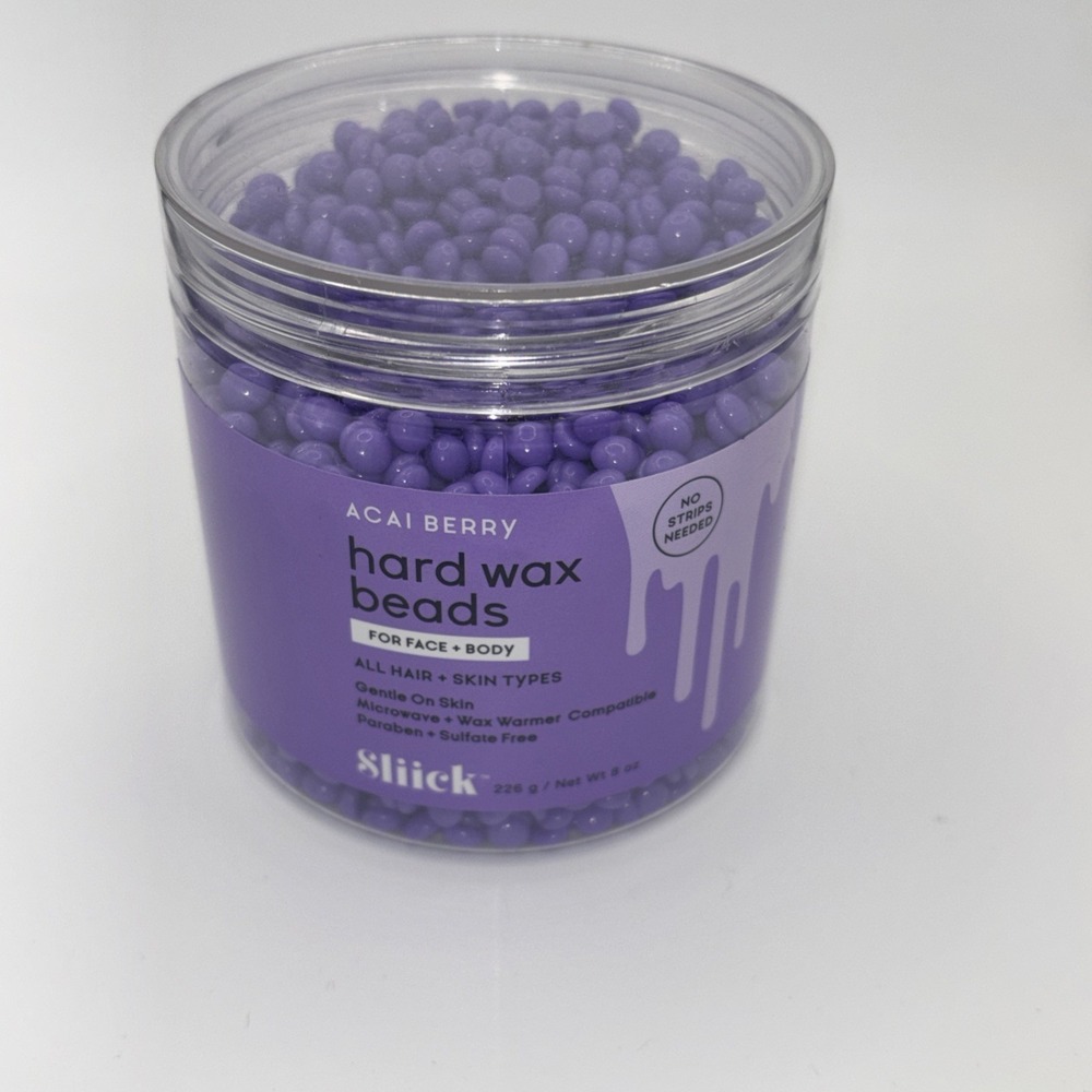 Sliick by Salon Perfect Hard Wax Beads 3 oz Acai Berry